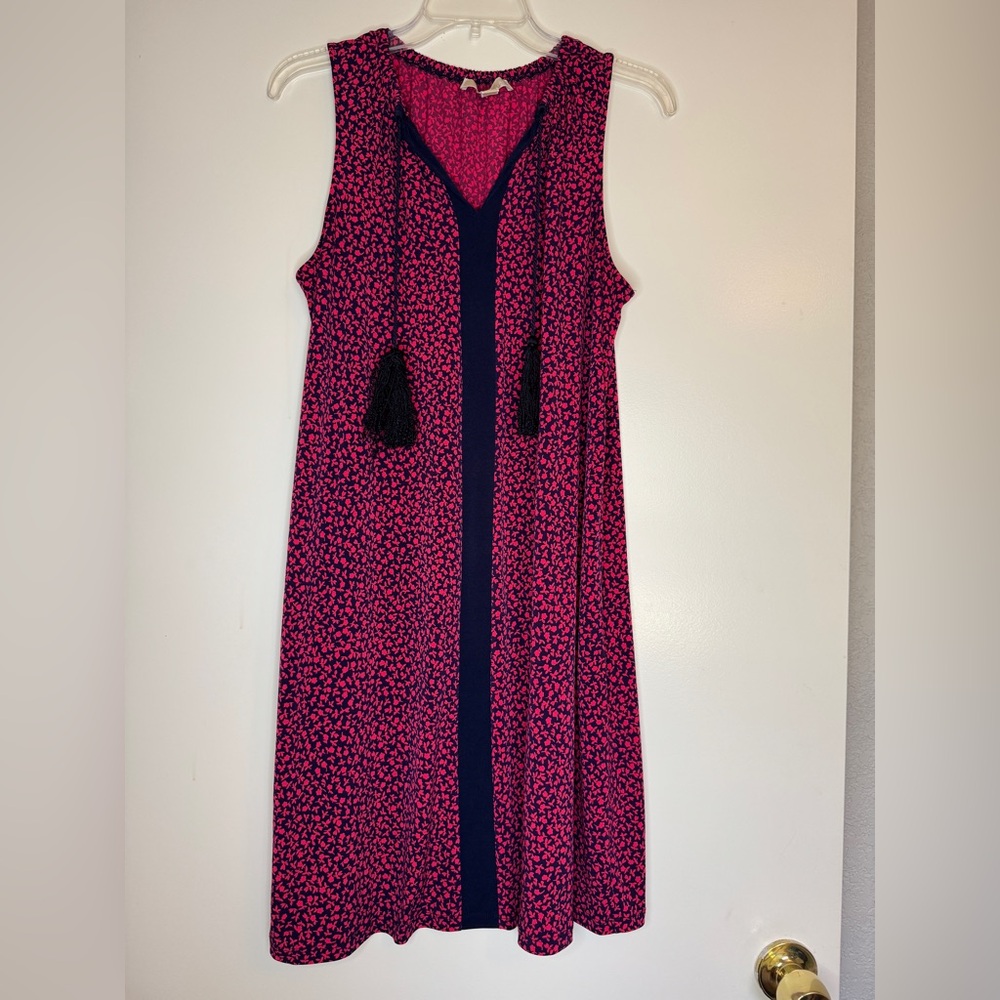 Michael Kors Pink and Black Sleeveless Dress